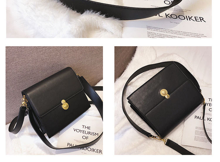 Fionne Faux Leather Shoulder Bag YesStyle