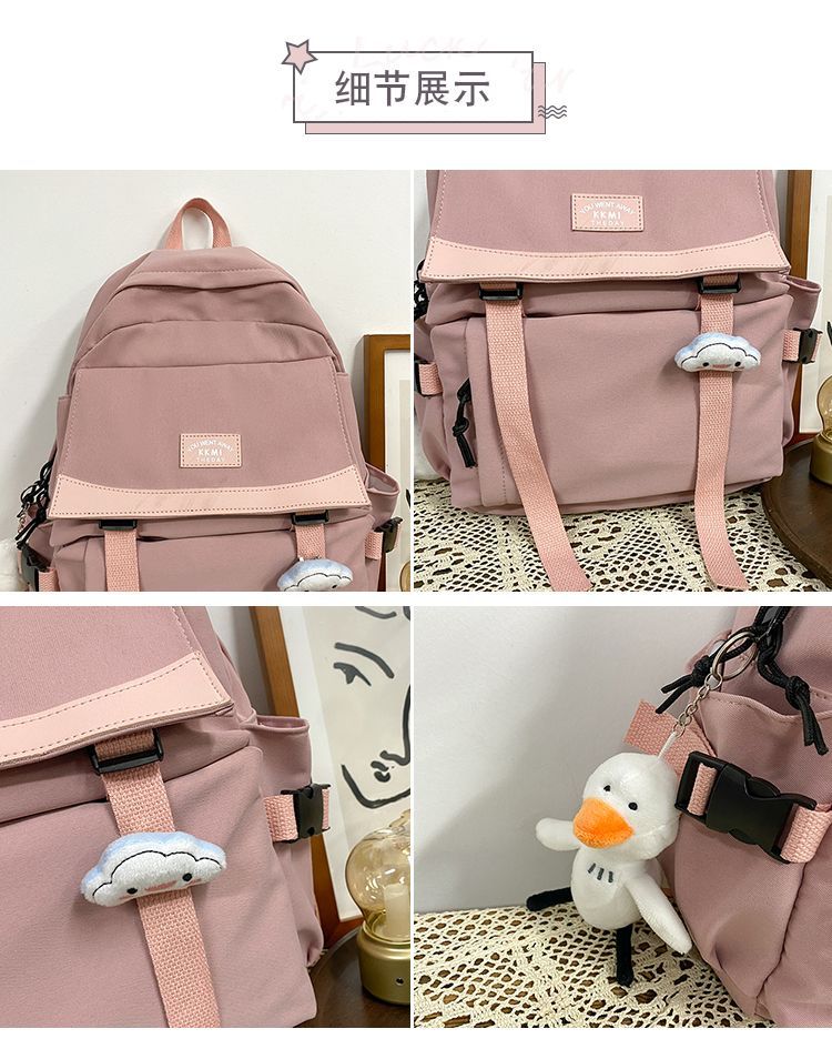 anello gold buckle backpack