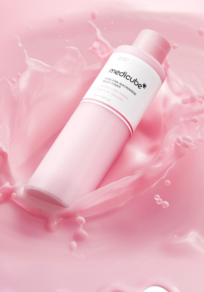 Medicube pdrn pink niacinamide milky toner 150ml - best price on stylekorean arabia
