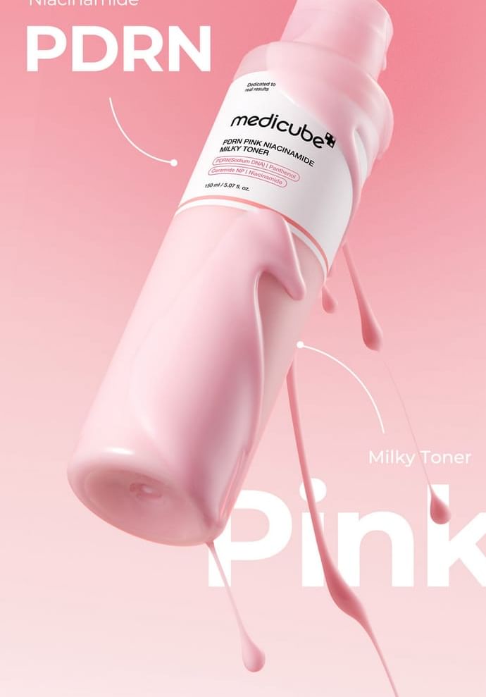 Medicube pdrn pink niacinamide milky toner 150ml - best price on stylekorean arabia