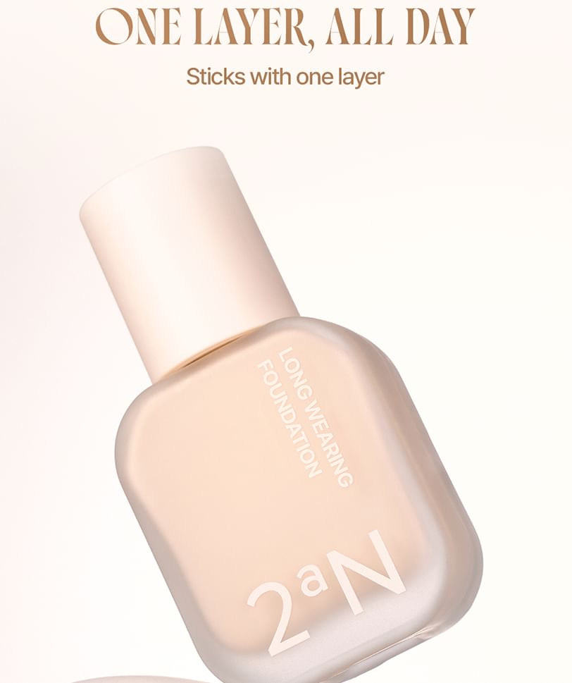 Long Wearing Foundation - 3 Colors