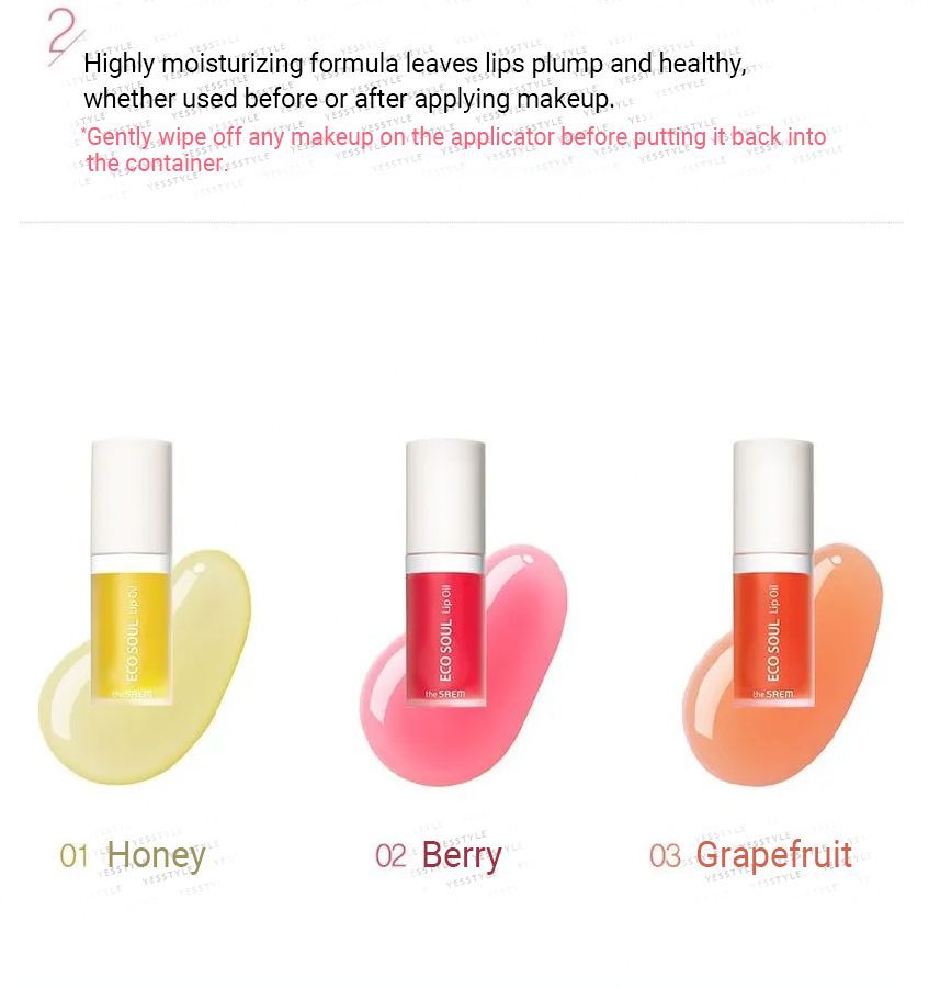 The Saem Eco Soul Lip Oil | YesStyle