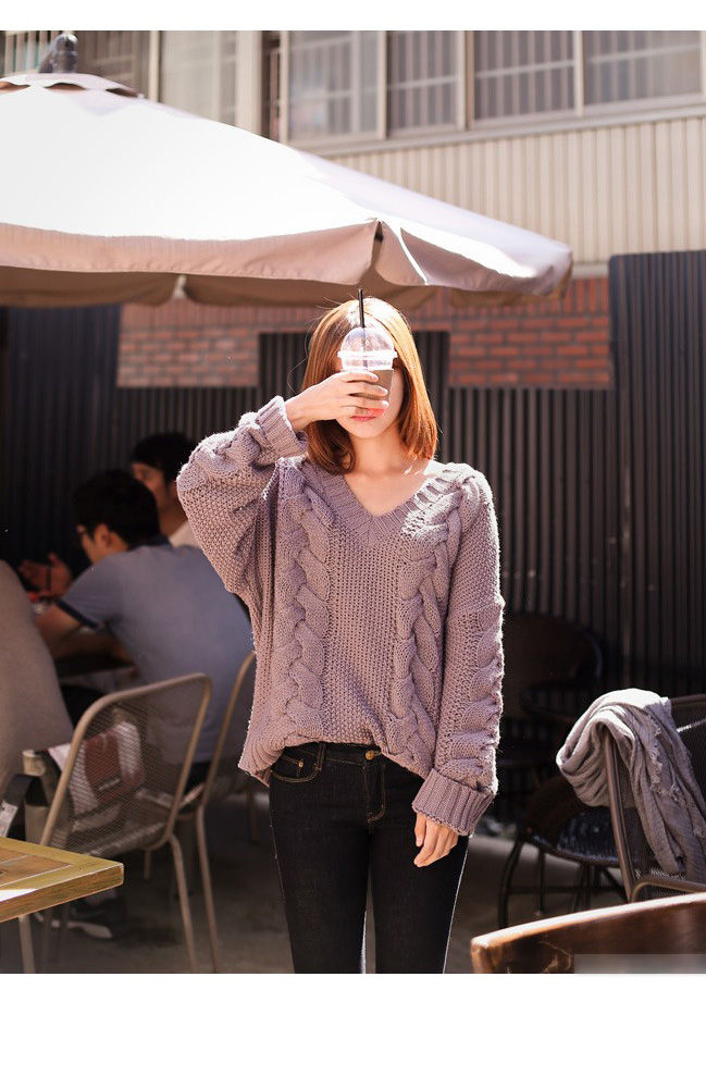 Ashlee Sweater Shoulder Knit Mini Dress