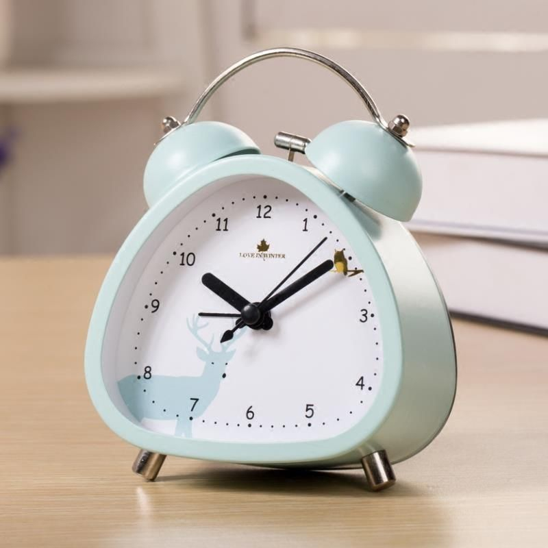 Cloud Forest Printed Triangle Alarm Clock | YesStyle