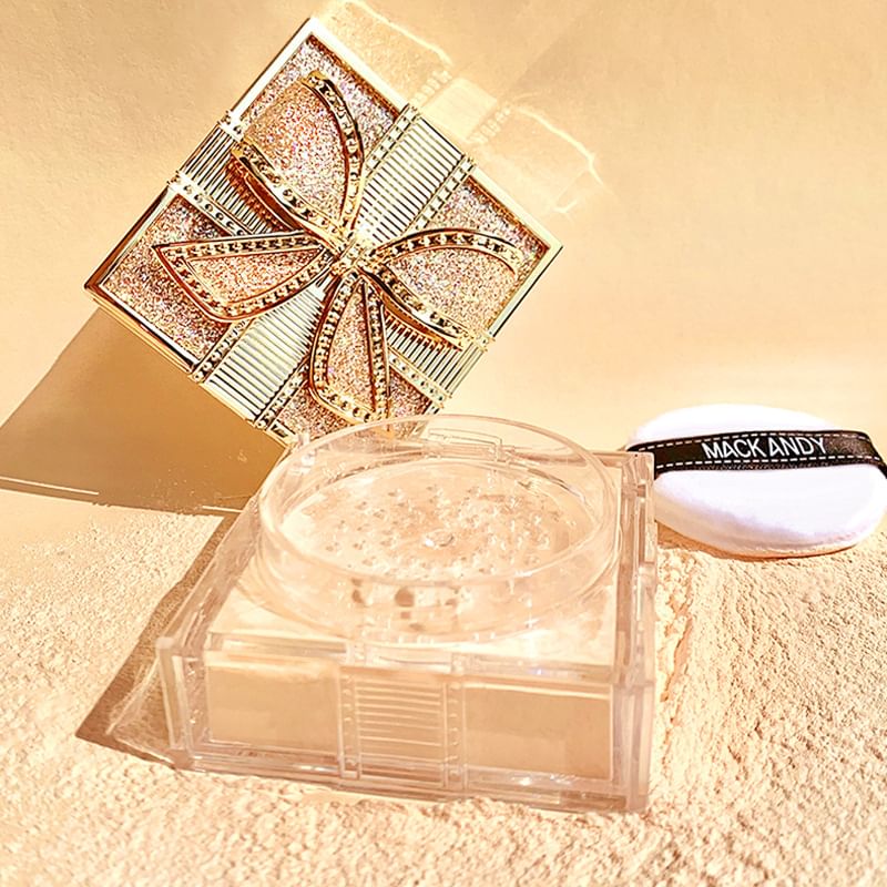 2点セット　Music Box Loose Setting Powder 01 Flower Knows Swan Ballet Series Music box Loose Setting