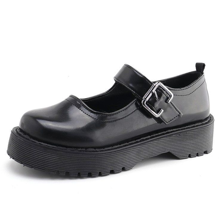 Bolitin Round-Toe Platform Mary Jane Shoes | YesStyle