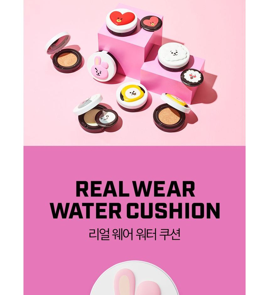 BT21 REAL WEAR WATER CUSHION #23 BEIGE – myVTxBTS