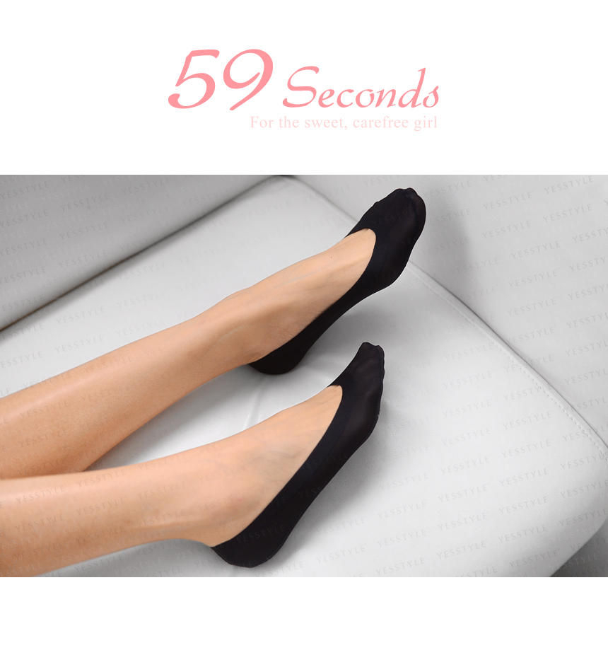 59 Seconds Nylon NoShow Socks YesStyle