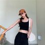 Plain Cropped Camisole Top