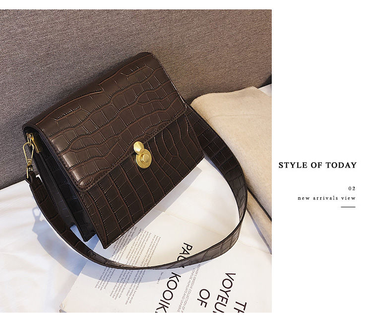 Fionne Faux Leather Shoulder Bag YesStyle