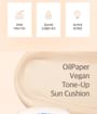 Dr. Belmeur Advanced Oilpaper Vegan Tone-Up Sun Cushion