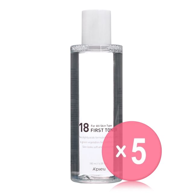 A-PIEU-18 First Toner 180ml 5pcs Bundle Set