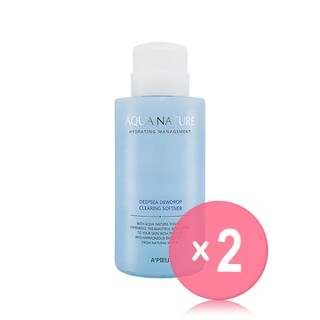 A-PIEU-Aqua Nature Deep-sea Dew Drop Clearing Softner For Normal Dry Skin 2pcs Bundle Set