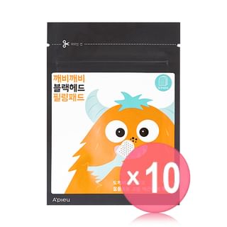 A-PIEU-Goblin Blackhead Peeling Pad 10pcs Bundle Set
