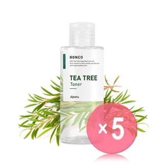 A-PIEU-Nonco Tea Tree Toner 210ml 5pcs Bundle Set