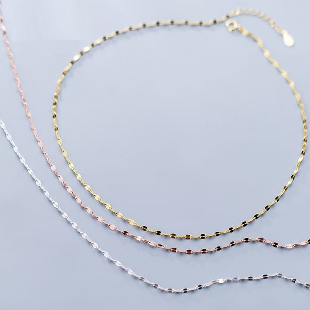 A-ROCH-925 Sterling Silver Choker