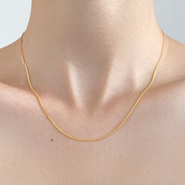 A-ROCH-925 Sterling Silver Necklace