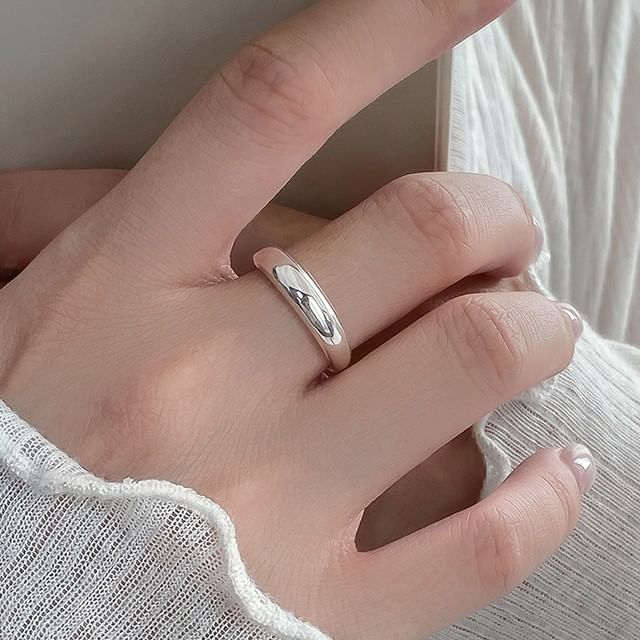 A-ROCH-925 Sterling Silver Polished Open Ring