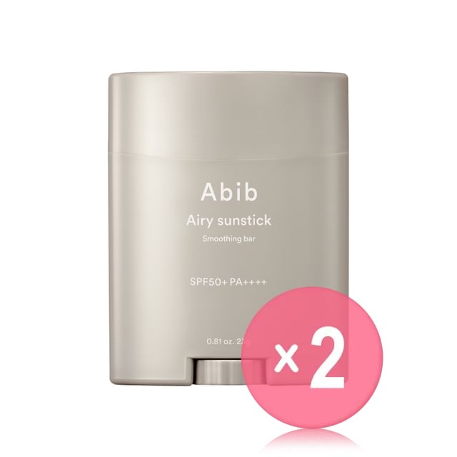 Abib-Airy Sunstick Smoothing Bar 2pcs Bundle Set