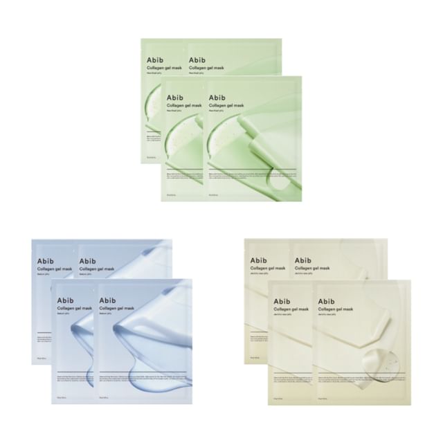 Abib-Collagen Gel Mask Set 4 sheets - Sheetmasker Set