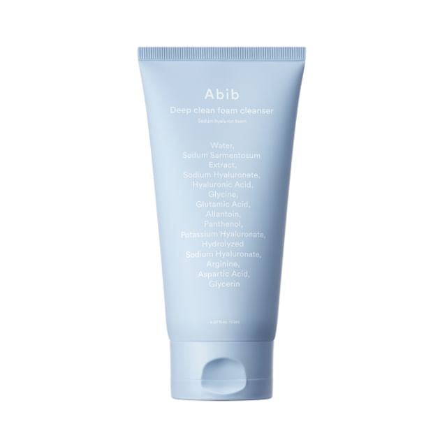 Abib-Deep Clean Foam Cleanser Sedum Hyaluron Foam