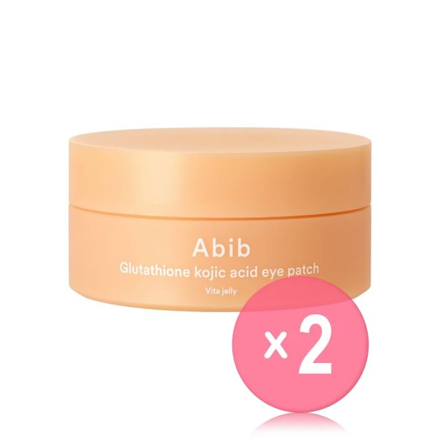 glutathione and kojic acid Abib - Glutathione Kojic Acid Eye Patch Vita Jelly 2pcs Bundle Set