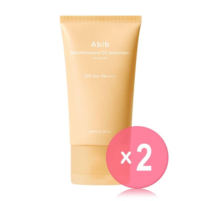 Abib-Glutathiosome CC Sunscreen Toning Tube 2pcs Bundle Set