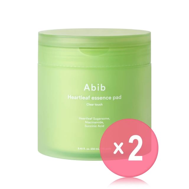Abib-Heartleaf Essence Pad Clear Touch 2pcs Bundle Set