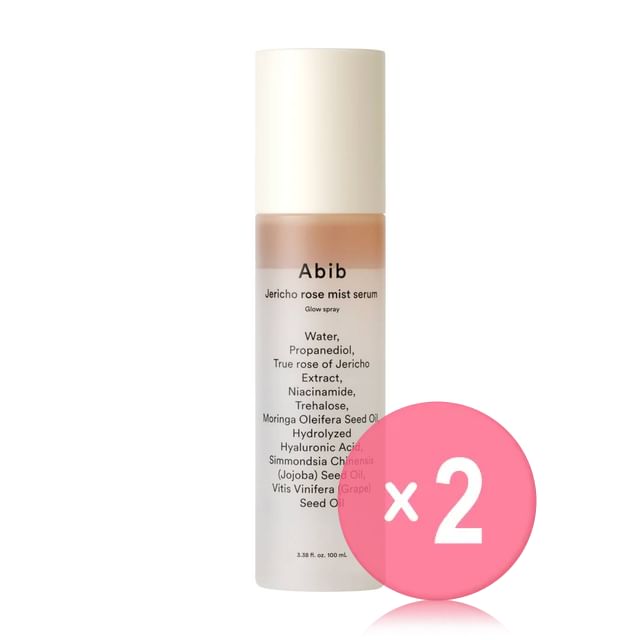 Abib-Jericho Rose Mist Serum Glow Spray 2pcs Bundle Set-100ml X 2 Pcs