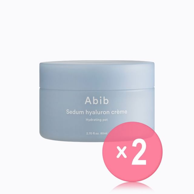 Abib-Sedum Hyaluron Crème Hydrating Pot 2pcs Bundle Set