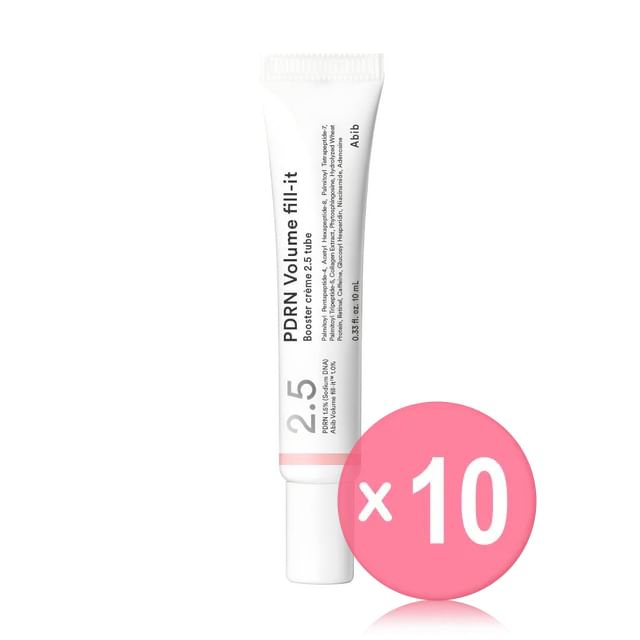 Abib-YesStyle Exclusive PDRN Volume Fill-it Booster Crème 25 Tube Mini 10pcs Bundle Set