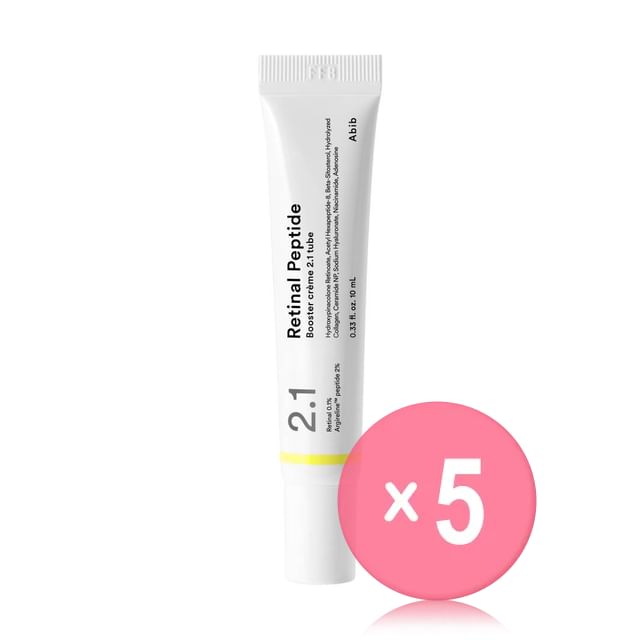 Abib-YesStyle Exclusive Retinal Peptide Booster Crème 21 Tube Mini 5pcs Bundle Set