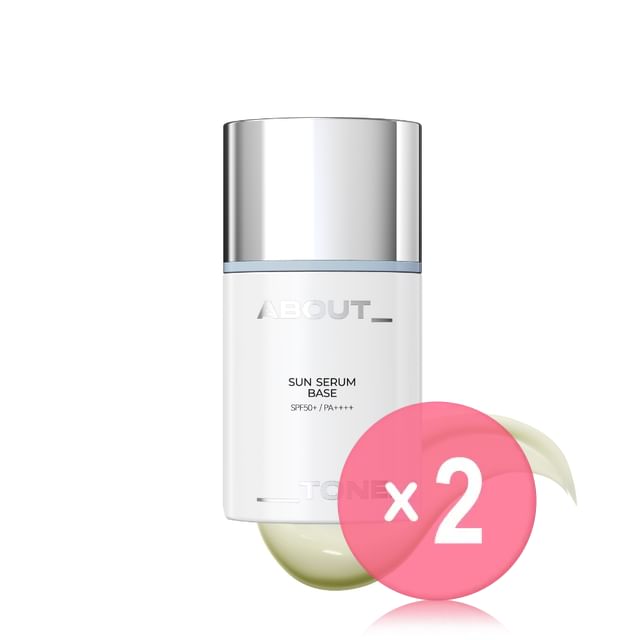 ABOUT-TONE-Sun Serum Base 2pcs Bundle Set