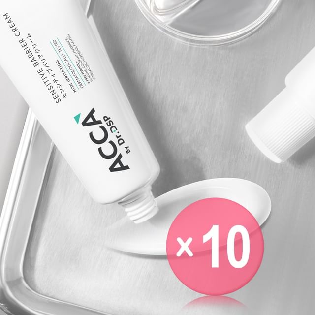 ACCA by Dr-DSP-Sensitive Barrier Cream Mini 10pcs Bundle Set