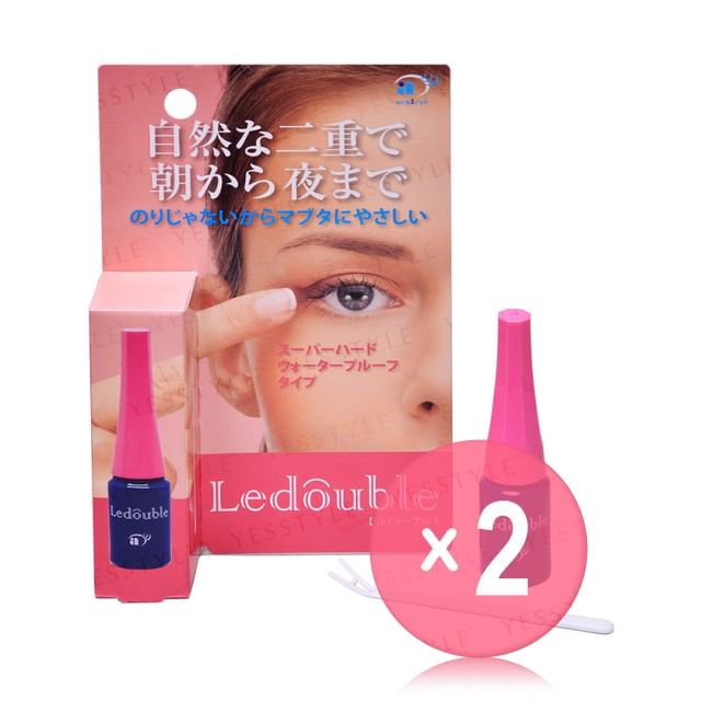 Achieve-Ledouble Double Eyelid Liquid 2pcs Bundle Set
