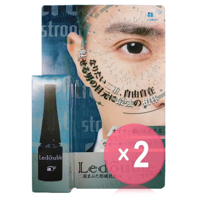 Achieve-Ledouble Homme Double Eyelid Liquid 2pcs Bundle Set
