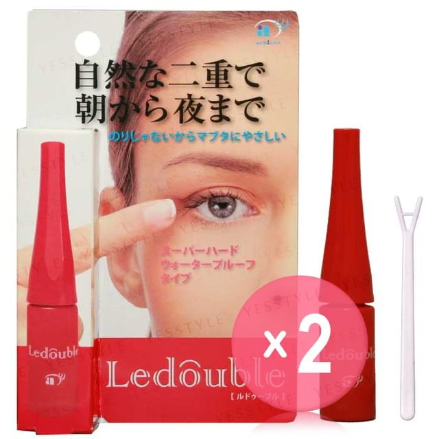 Achieve-Ledouble Natural Double Eyelid Liquid 2pcs Bundle Set