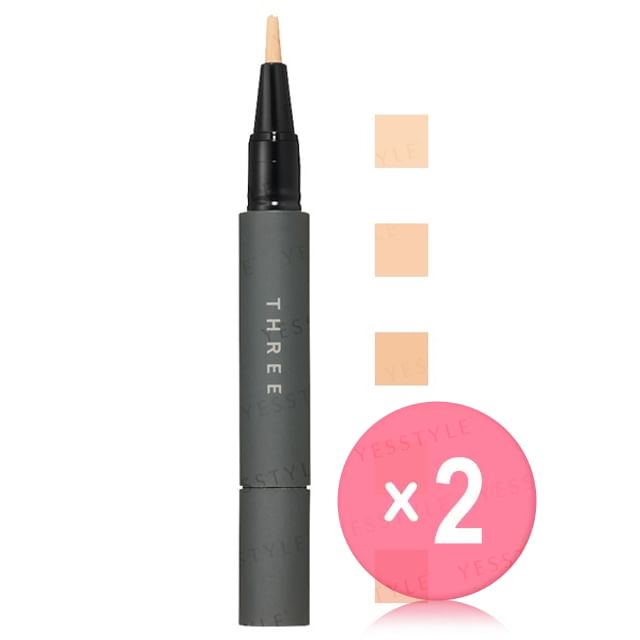 ACRO-THREE Advanced Smoothing Concealer 2pcs Bundle Set