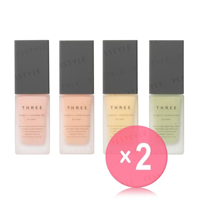 ACRO-THREE Angelic Complexion Primer SPF 22 PA 2pcs Bundle Set