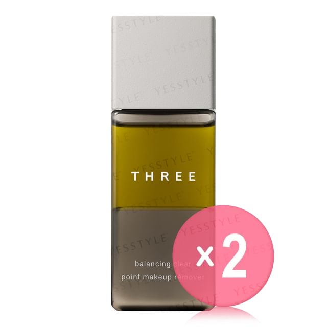 ACRO-THREE Balancing Clear Point Makeup Remover 2pcs Bundle Set