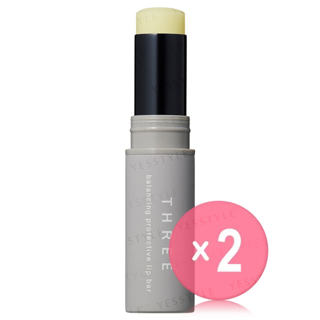 ACRO-THREE Balancing Protective Lip Bar SPF 20 PA 2pcs Bundle Set