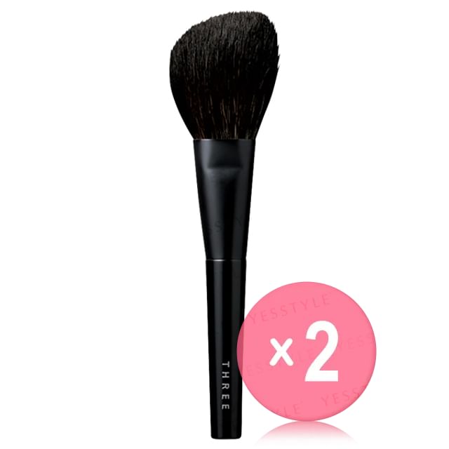 ACRO-THREE Face Brush L 2pcs Bundle Set