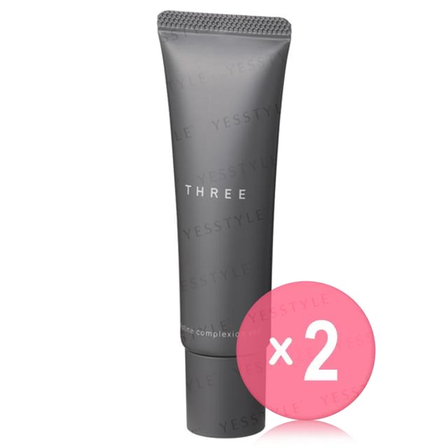 ACRO-THREE Pristine Complexion Veil SPF 27 PA 2pcs Bundle Set