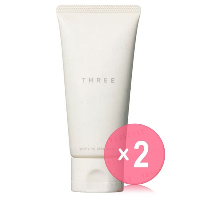 ACRO-THREE Purifying Clay Mask 2pcs Bundle Set
