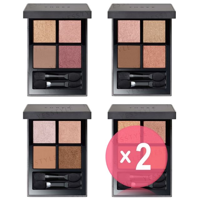 ACRO-THREE Stargazing Eyeshadow Quad 2pcs Bundle Set