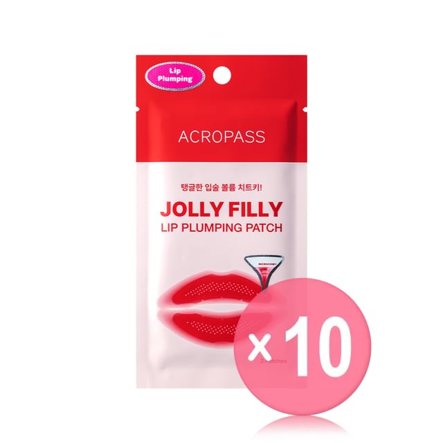 ACROPASS-Jolly Filly Lip Plumping Patch 10pcs Bundle Set
