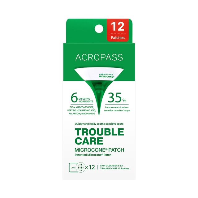 ACROPASS-Trouble Care Microcone Patch Set 12 Patches