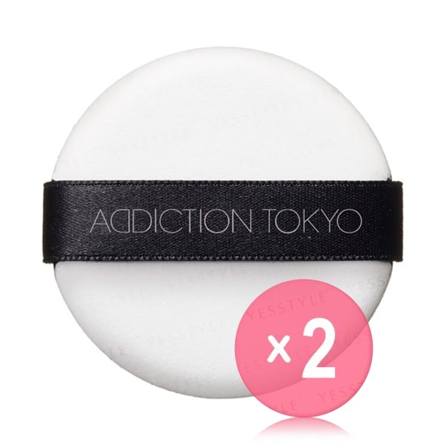 ADDICTION-Cushion Foundation Puff 2pcs Bundle Set