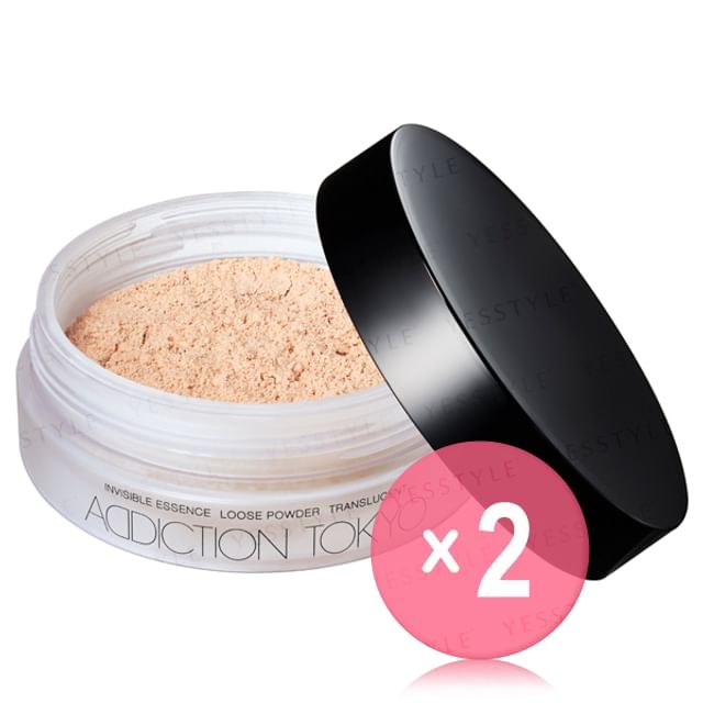 ADDICTION-Invisible Essence Loose Powder Translucent 2pcs Bundle Set