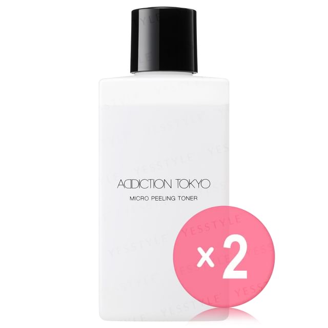 ADDICTION-Micro Peeling Toner 2pcs Bundle Set